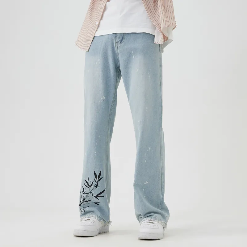 GDRX Jeans Unisex Light Blue-3