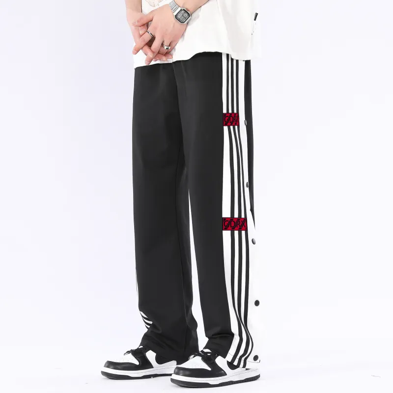 GDRX Casual Pants Unisex Black-2