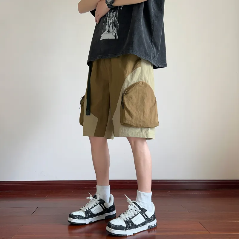 GDRX Cargo Shorts Unisex Amber Brown-5