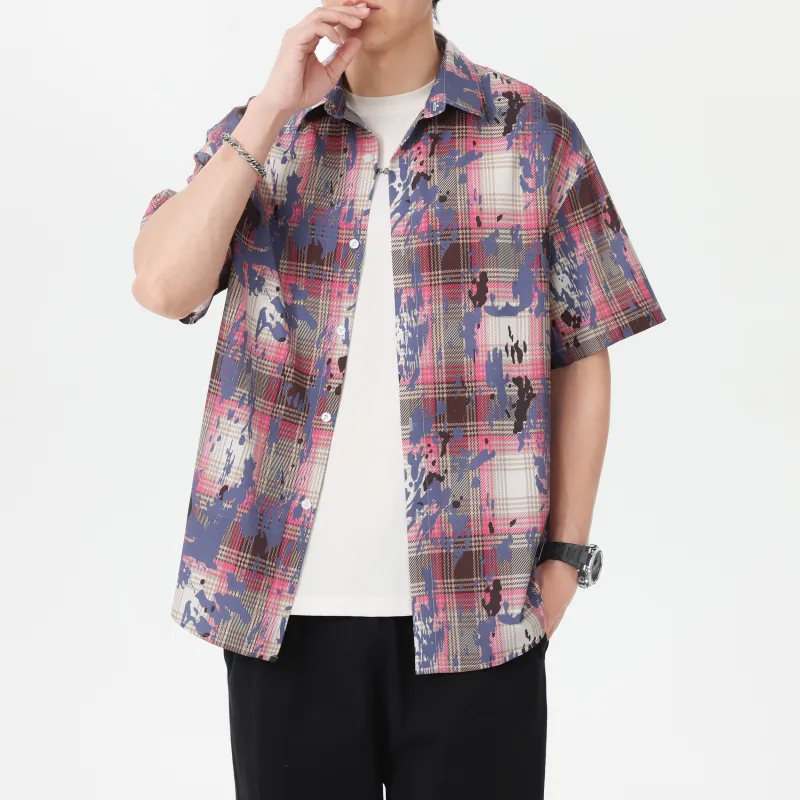 GDRX Shirts Unisex Iridescent Plaid-4