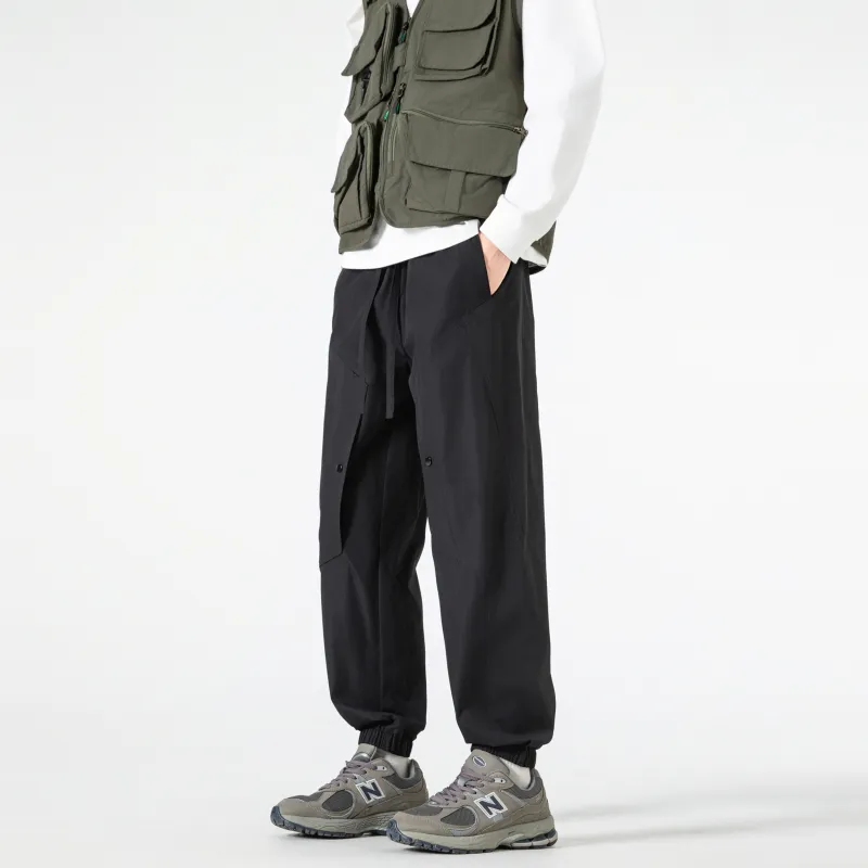 GDRX Casual Pants Unisex Twilight Black-3