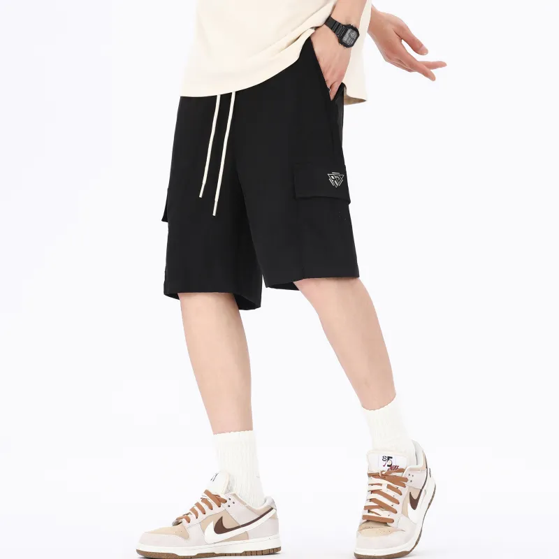 GDRX Casual Shorts Unisex Navy Blue-8