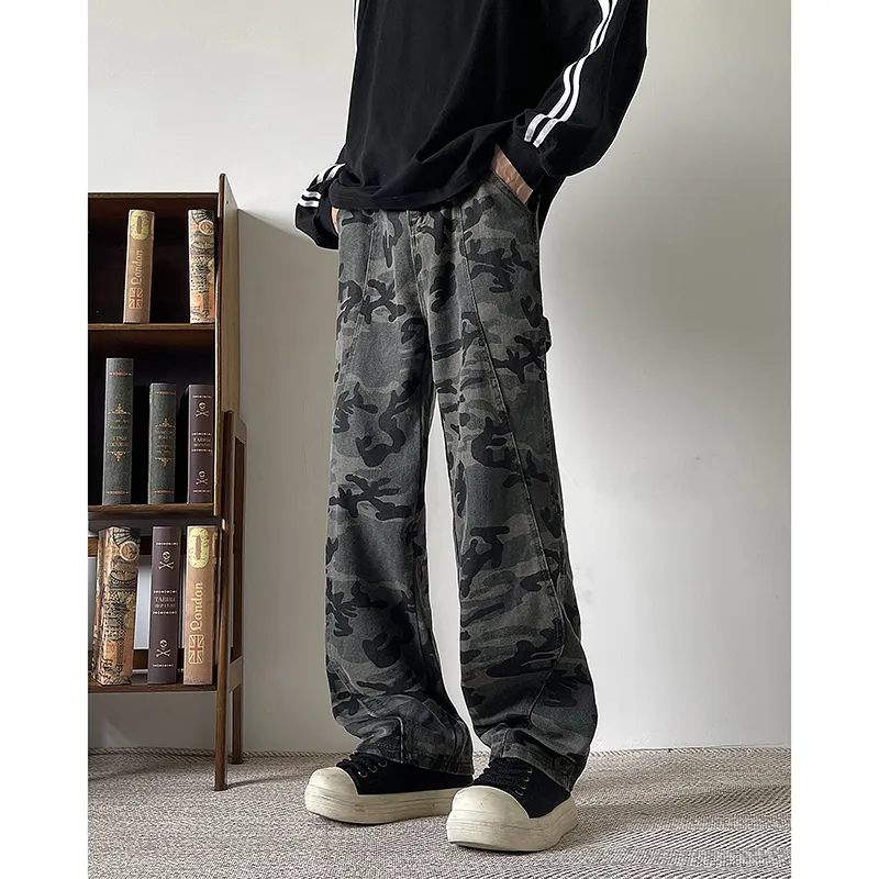 PAINT STAIN Jeans Unisex-11