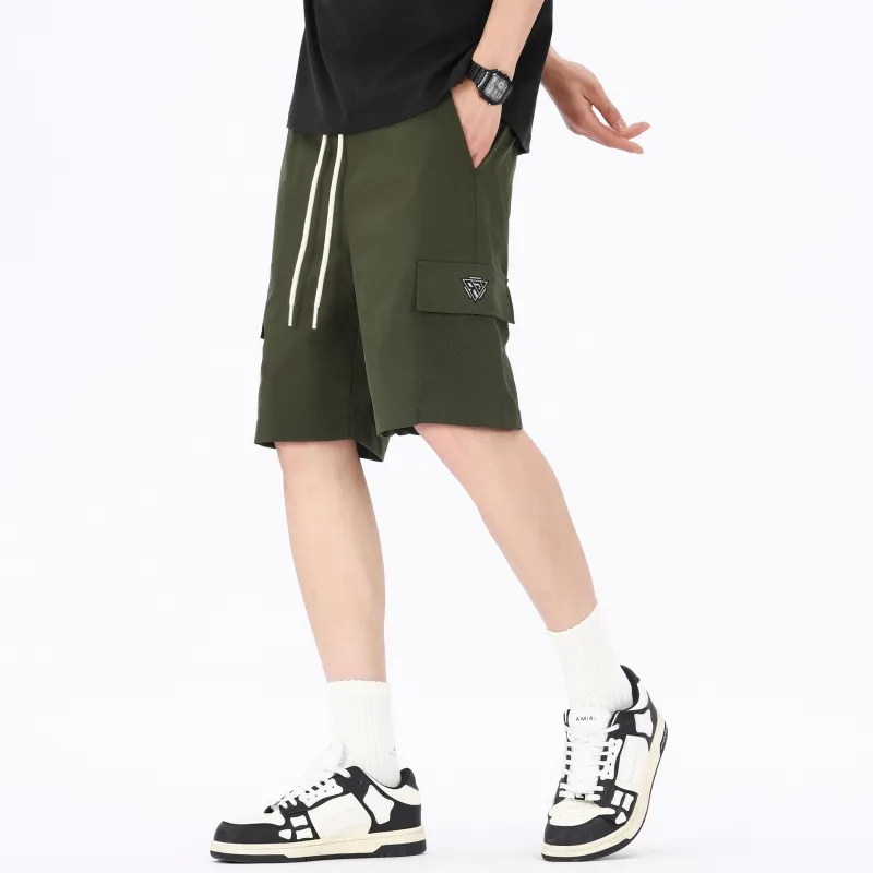 GDRX Casual Shorts Unisex Navy Blue-13