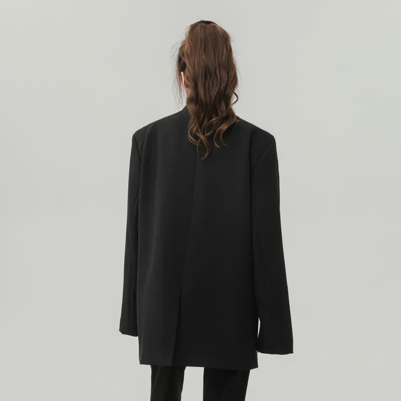 TESTUNG Jackets & Coats Unisex Black-7