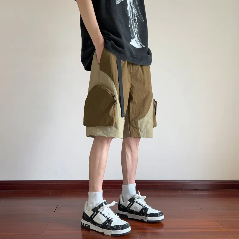 GDRX Cargo Shorts Unisex Amber Brown-2