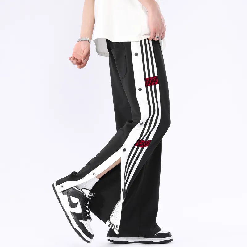 GDRX Casual Pants Unisex Black-5