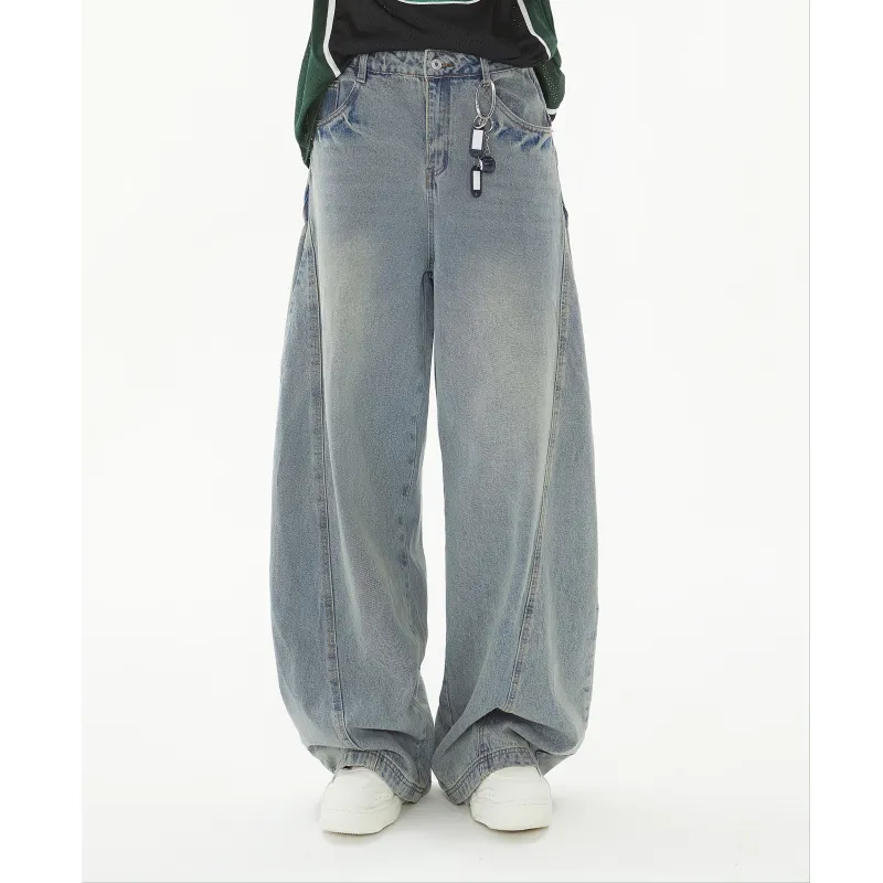 GDRX Jeans Unisex Vintage Blue-3