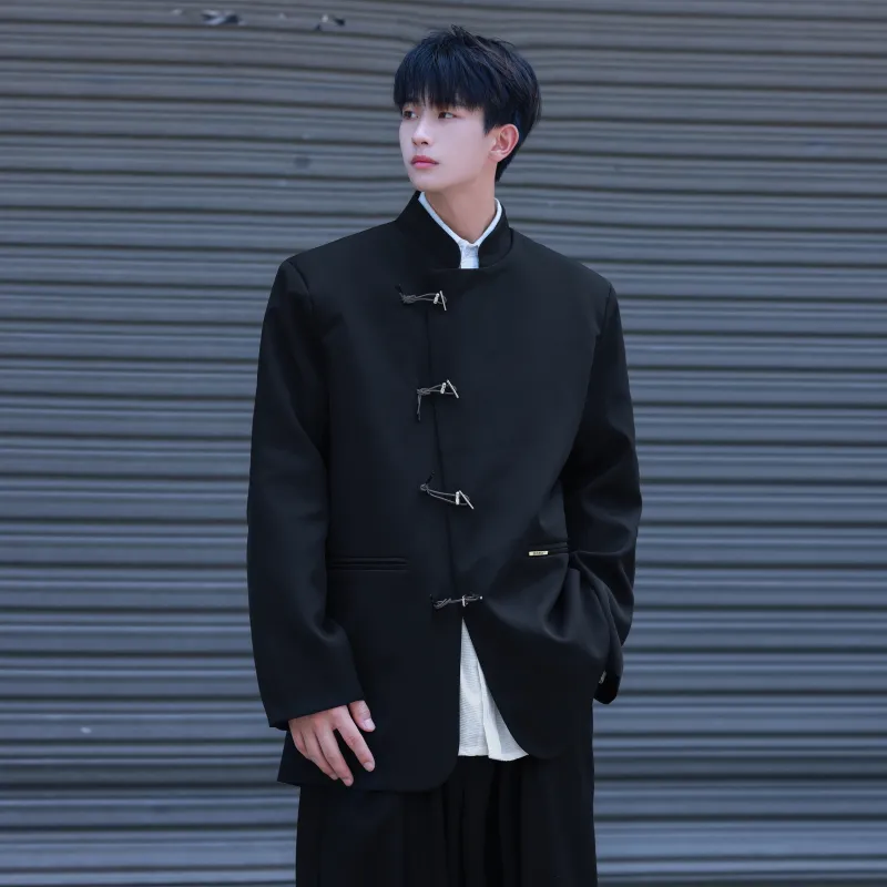 TESTUNG Jackets & Coats Unisex Black-3