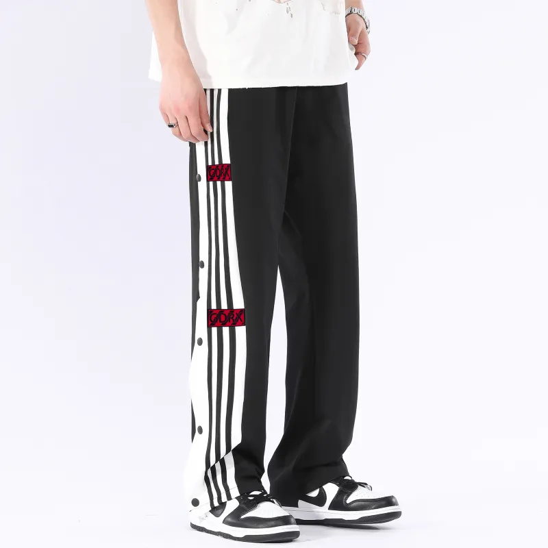 GDRX Casual Pants Unisex Black-4
