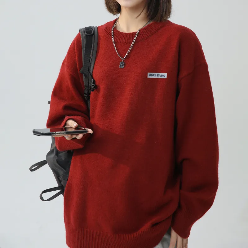 GDRX Sweaters Unisex Red-7