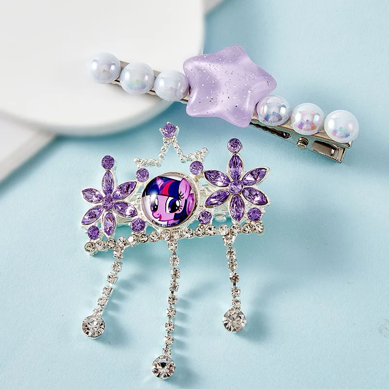 PinkyPinky Rhinestone Alloy Hair Clips Kids-4