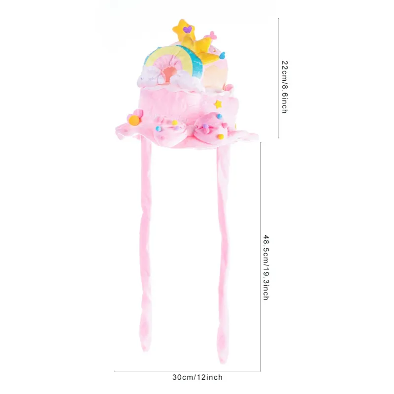 PinkyPinky Plush Hats & Caps Unisex-1