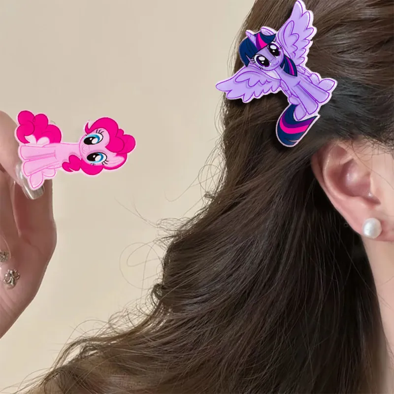 PinkyPinky Acrylic Hair Clips Women's-17