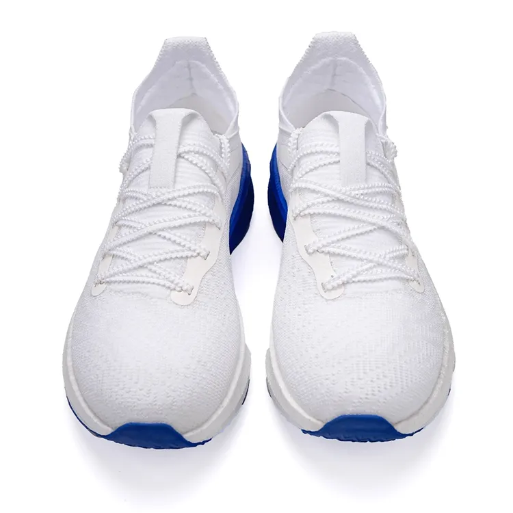 VOIT Running Shoes Unisex Low Top White Colorful Blue-3