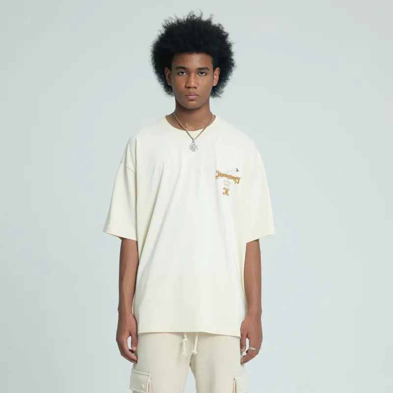 Necessity Finery T Shirts Men Light Yellow-2