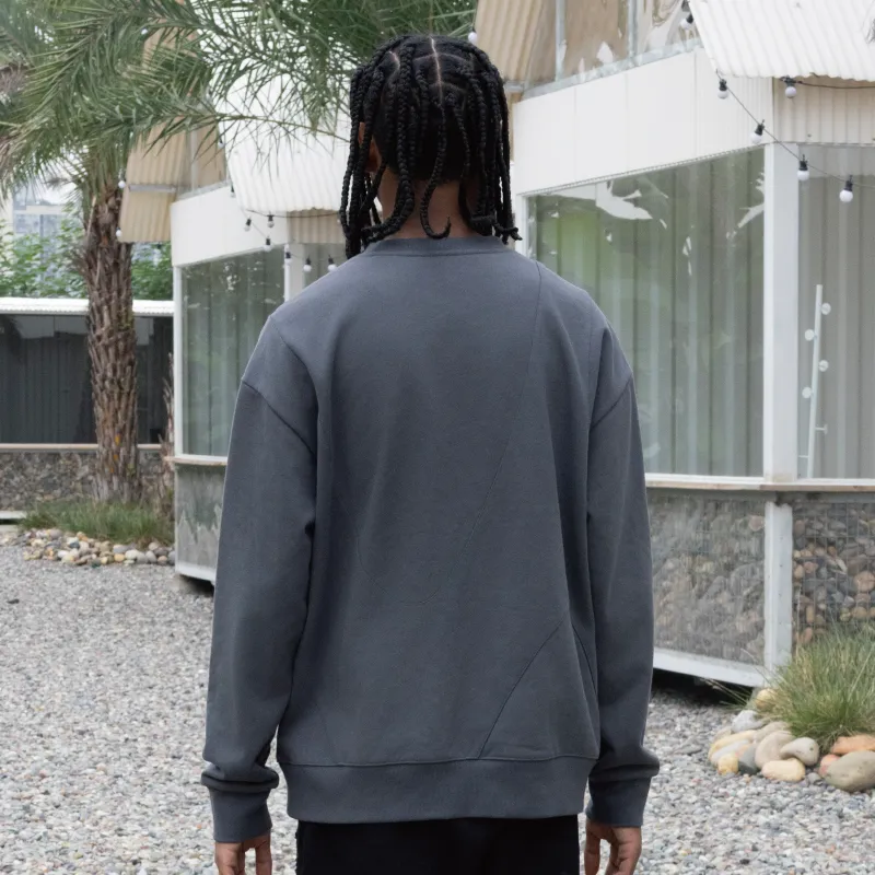 Necessity Finery Sweatshirts Unisex Gray-2