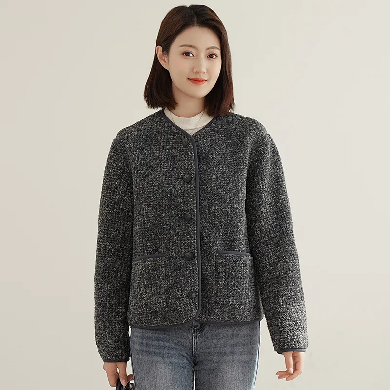 Yalu 1972 Fashion Cropped Cardigan Women's-3