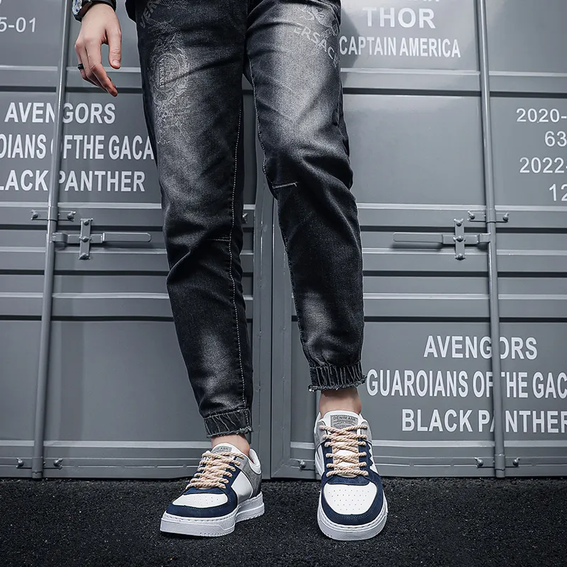 TONYBEAR Abrasion Resistant Low Top Skateboard Shoes Men's-3