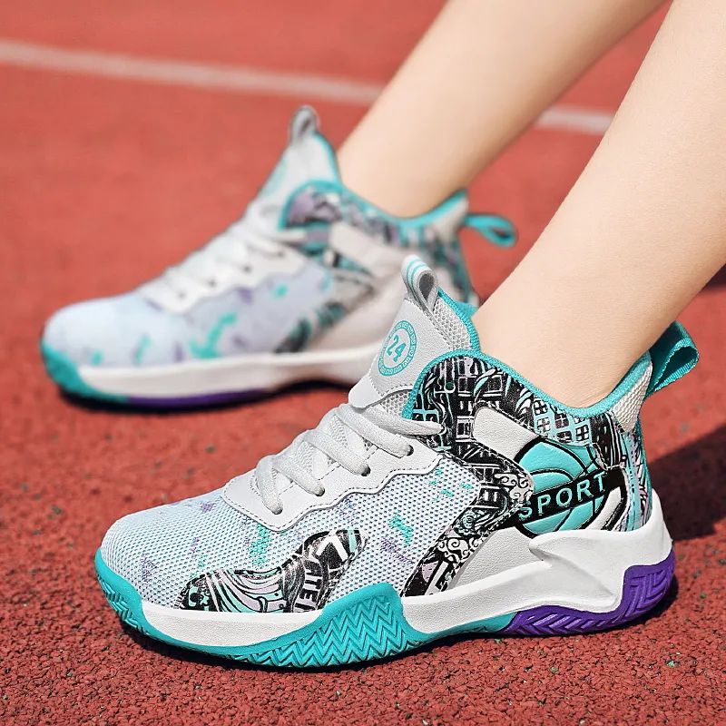 TONYBEAR Children's Basketball Shoes Kids'-1