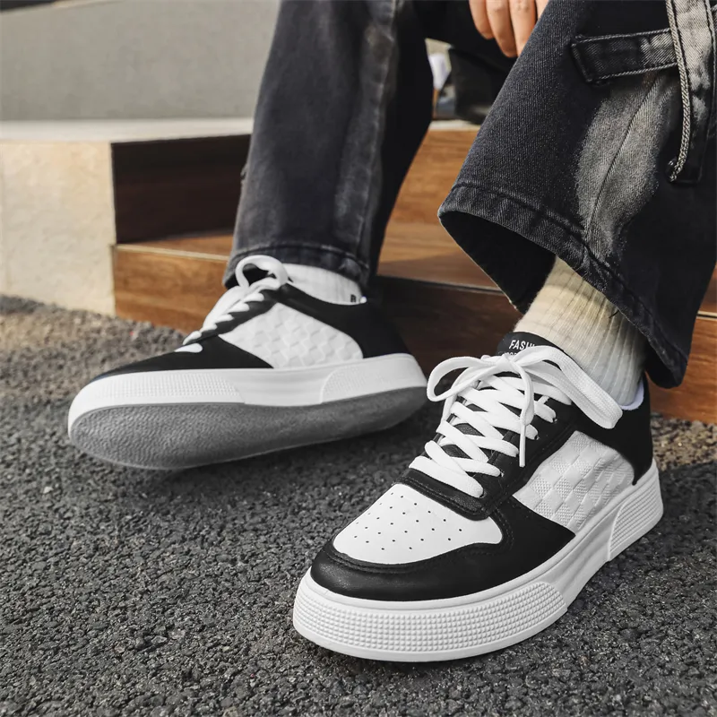 TONYBEAR Durable Breathable Low-Top Skateboard Shoes Men's-2