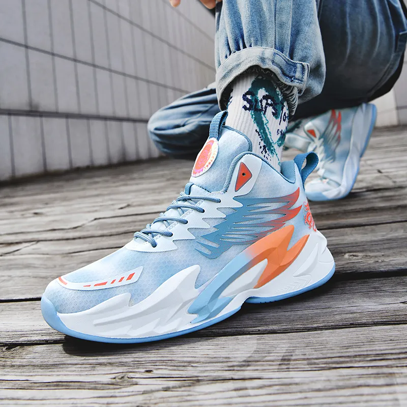 TONYBEAR Mid Top Basketball Shoes Unisex-18