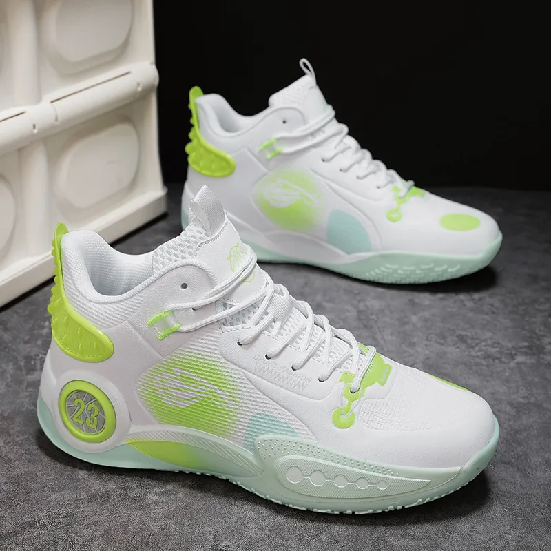 TONYBEAR Mid Top Basketball Shoes Unisex-12