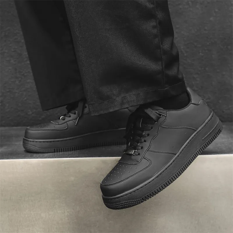 TONYBEAR Slip Resistant Low Top Casual Skateboard Shoes, Black Goku Unisex-4