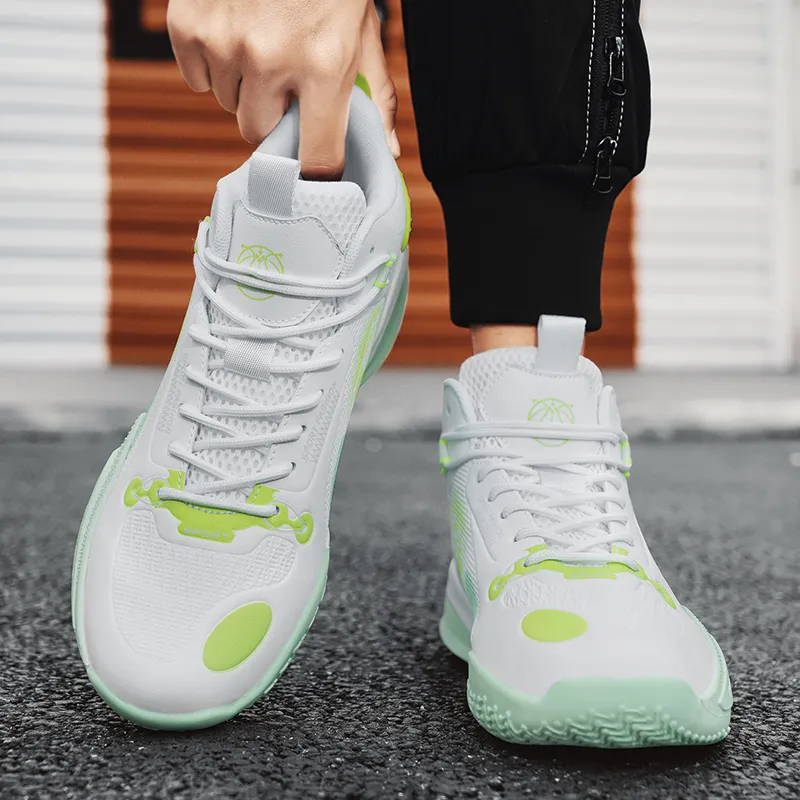 TONYBEAR Mid Top Basketball Shoes Unisex-13