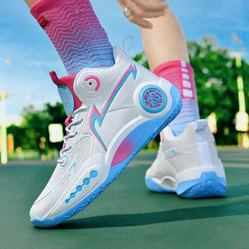 TONYBEAR Mid Top Basketball Shoes Unisex-17