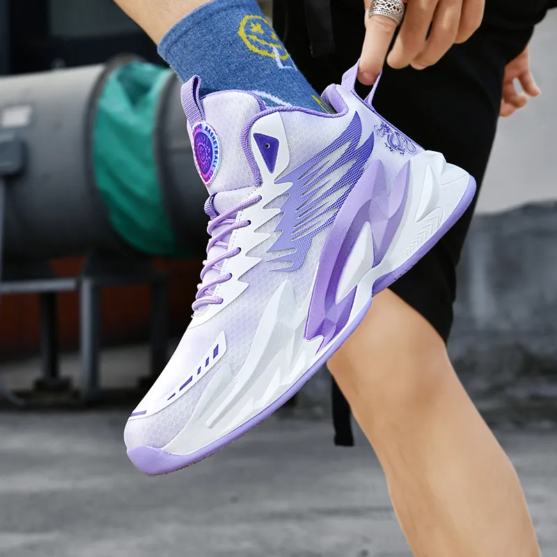 TONYBEAR Mid Top Basketball Shoes Unisex-11