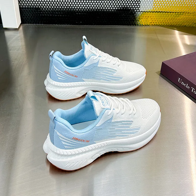TONYBEAR Slip Resistant, Abrasion Resistant, Height Increasing, Lightweight Low Top Running Shoes Women's-3