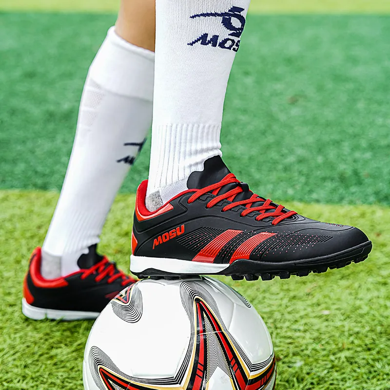 TONYBEAR Anti Slip Wear Resistant Soccer Shoes Unisex-25