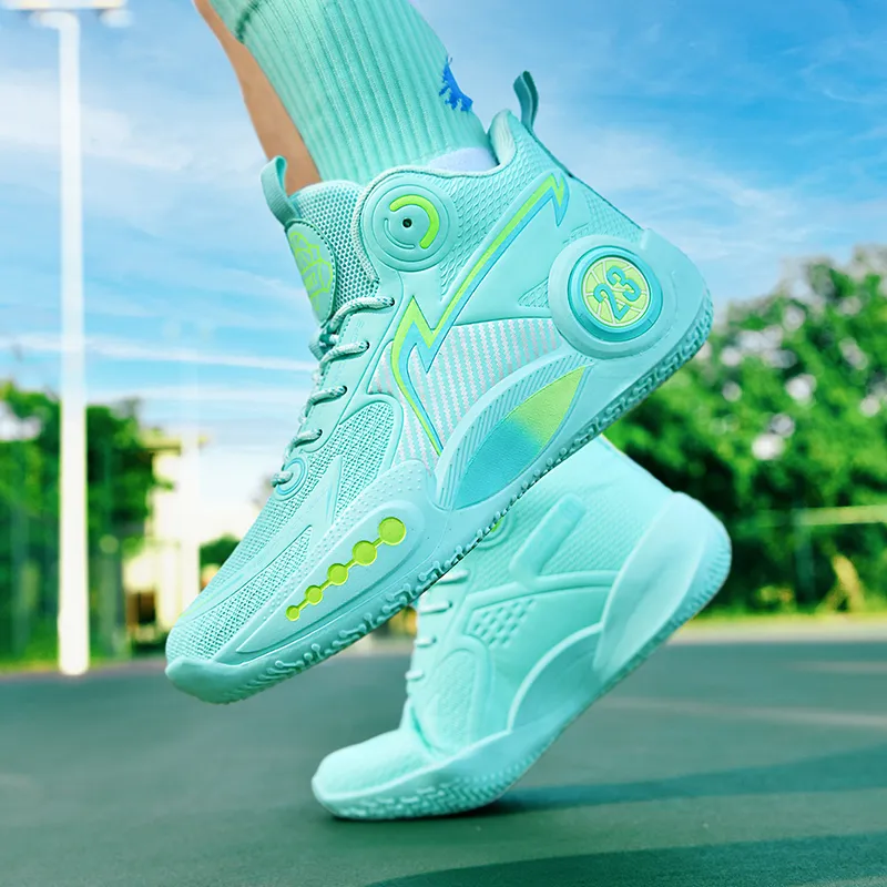 TONYBEAR Mid Top Basketball Shoes Unisex-24