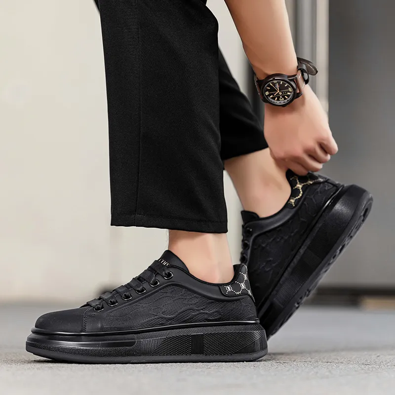 TONYBEAR Abrasion-Resistant Low-Top Skateboard Shoes Men's-10