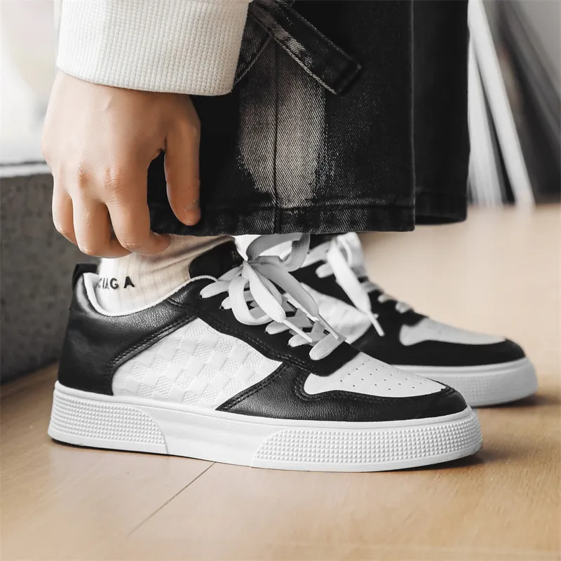 TONYBEAR Durable Breathable Low-Top Skateboard Shoes Men's-3