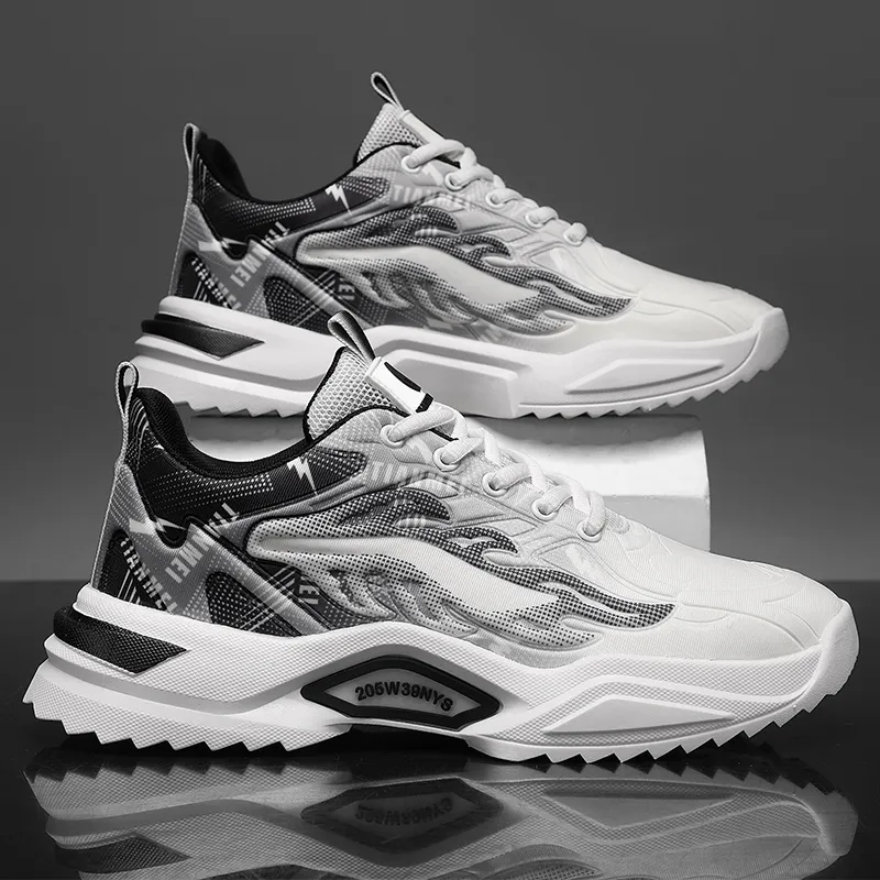TONYBEAR Abrasion Resistant Slip Resistant Low Top Summer, Casual Sports Running Shoes Men's-6