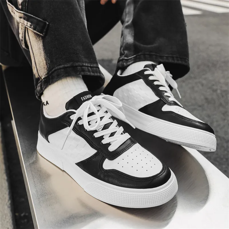 TONYBEAR Durable Breathable Low-Top Skateboard Shoes Men's-5