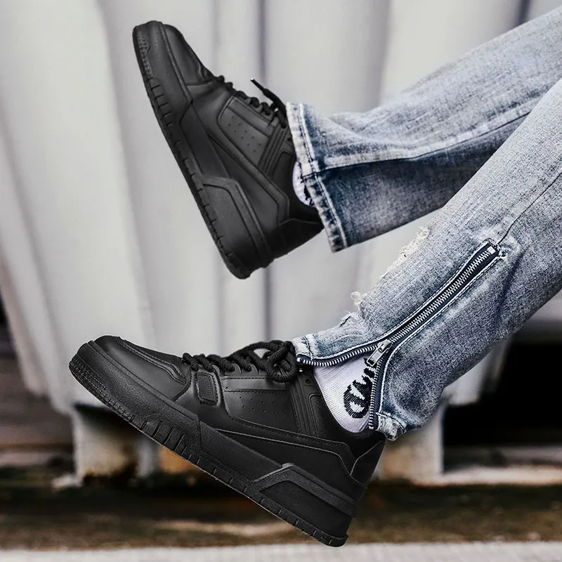 TONYBEAR Abrasion Resistant Low Top Skateboard Shoes Men's-14