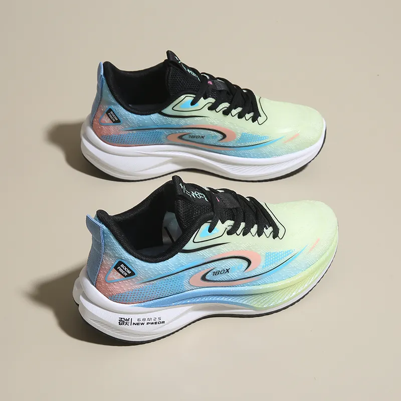 TONYBEAR Slip Resistant, Abrasion Resistant, Breathable Low Top Running Shoes Women's-10