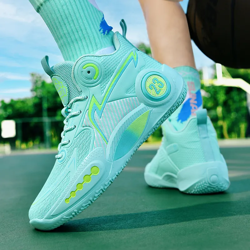TONYBEAR Mid Top Basketball Shoes Unisex-23