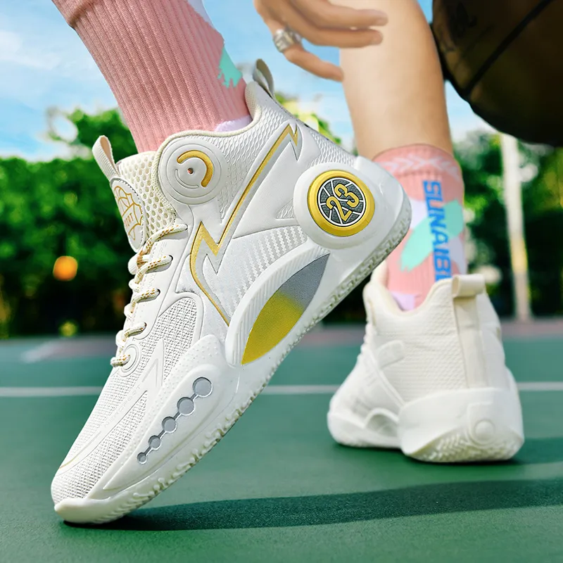 TONYBEAR Mid Top Basketball Shoes Unisex-3