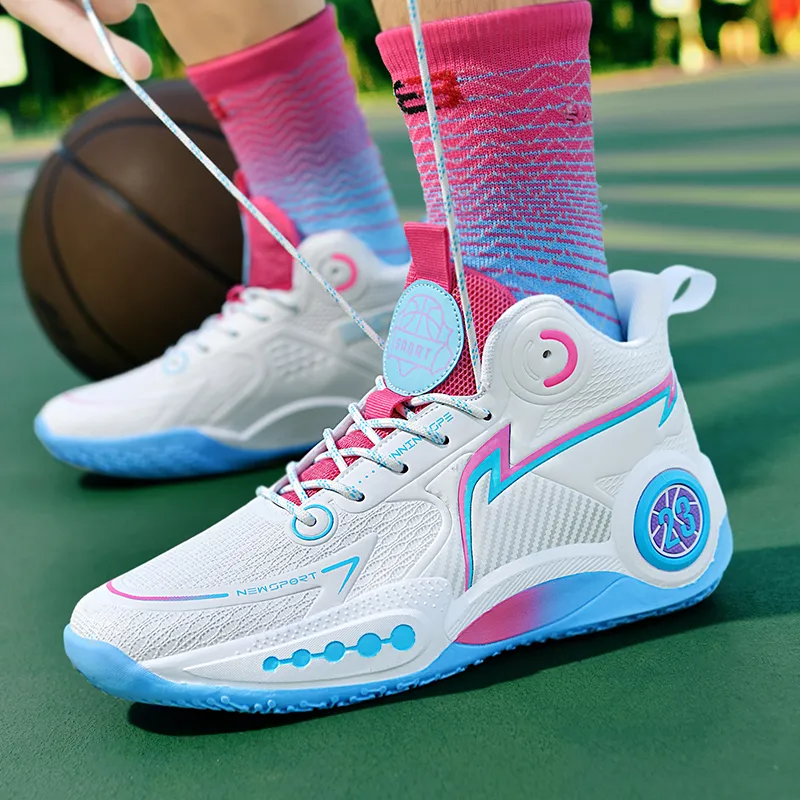TONYBEAR Mid Top Basketball Shoes Unisex-18