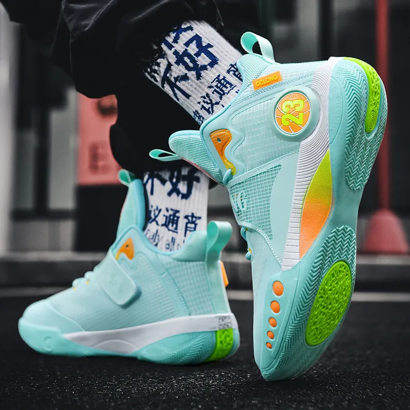 TONYBEAR Mid Top Basketball Shoes Unisex-1