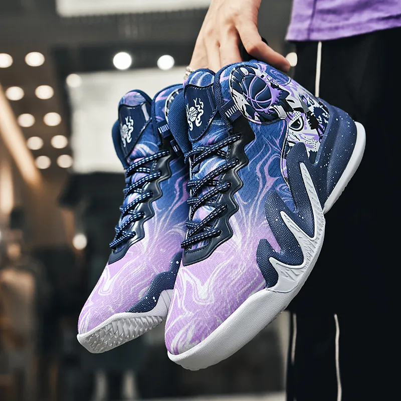 TONYBEAR Mid Top Basketball Shoes Unisex-13