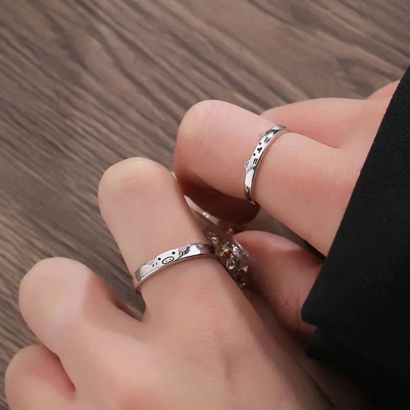 Master Kim Sterling Silver Rings Unisex-5