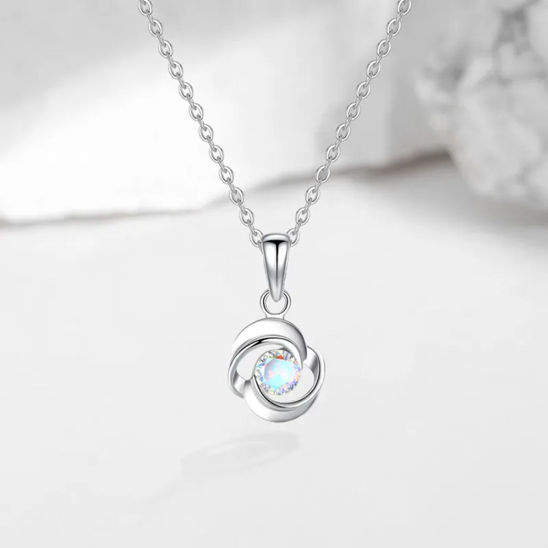 Master Kim Glass Cat Eye Necklaces Unisex-2