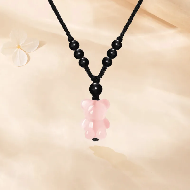Master Kim Ebony Jade Necklaces Unisex-5