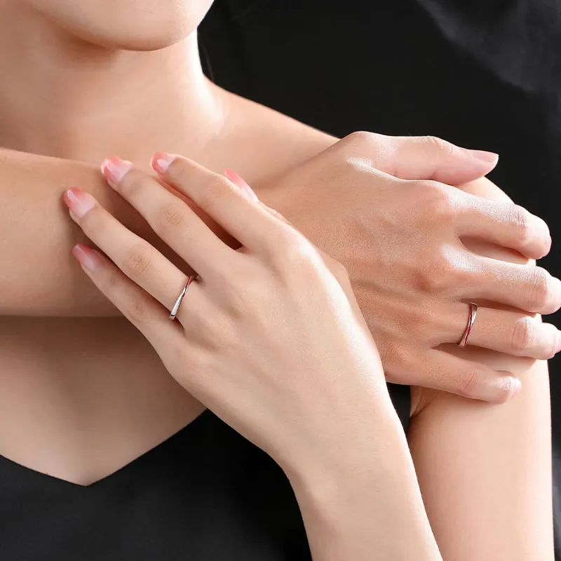 Master Kim Niche Luxury Premium Feel Adjustable Opening Ring Unisex-3