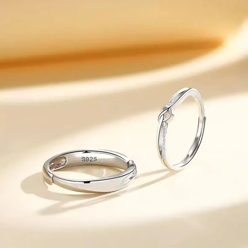 Master Kim Sterling Silver Adjustable Ring Unisex-3